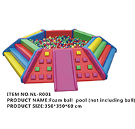 NL-R001-儿童游戏六角形球池