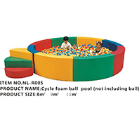 NL-R005-软体圆形儿童球池