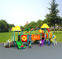 ZP-045-幼儿园塑料滑梯图片