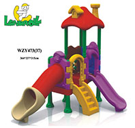 WZY-473(37)-儿童室外滑滑梯组合