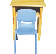 LRD774-单人课桌椅