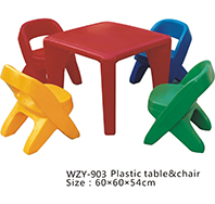 WZY-903-塑料正方桌子