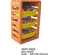 WZY-905A-儿童塑料玩具架