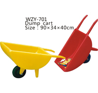 WZY-701-儿童独轮翻斗车，儿童玩具翻斗车