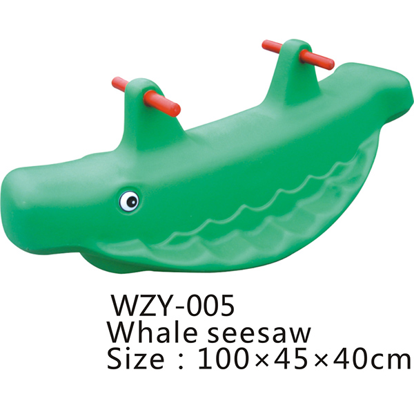 WZY-006-单色鲸鱼跷跷板