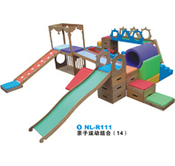 NL-R111-儿童木制滑梯